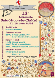Fête médiévale de Saint-Haon-le-Châtel 2018 - Saint-Haon-le-Châtel, Auvergne-Rhône-Alpes