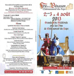 Grande fête de la Véraison à Châteauneuf-du-Pape - Châteauneuf-du-Pape, Provence-Alpes-Côte d'Azur
