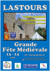 Grande fête médiévale de Lastours 2016 - Lastours, Occitanie