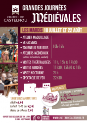 Grandes Journées Médiévales du Château de Castelnou 2017 - Castelnou, Occitanie