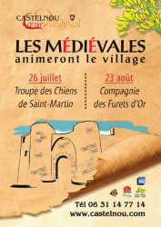 Grandes Journées Médiévales du Château de Castelnou Août 2018 - Castelnou, Occitanie