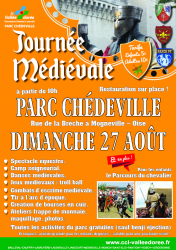Journée médiévale au parc Chédeville - Mogneville, Hauts-de-France