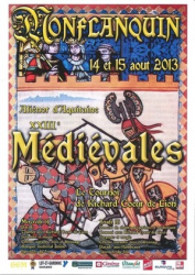 Journées médiévales de Monflanquin 2013 - Monflanquin, Nouvelle-Aquitaine