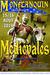 Journées Médiévales de Monflanquin 2019 - Monflanquin, Nouvelle-Aquitaine