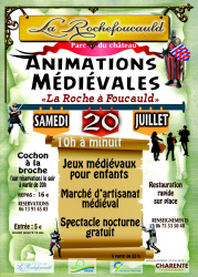 Animations médiévales 'La Roche à Foucauld' , La Rochefoucauld - La Rochefoucauld, Nouvelle-Aquitaine