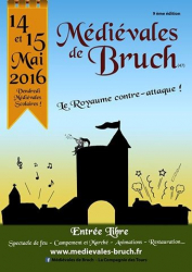 Les Médiévales de Bruch 2016, 9ème édition - Bruch, Nouvelle-Aquitaine