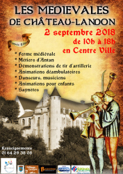 Les Médiévales de Château-Landon 2018 - Château-Landon, Île-de-France