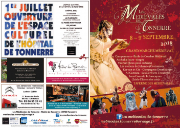 Les Médiévales de Tonnerre 2018 - Tonnerre, Bourgogne Franche-Comté