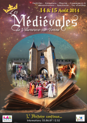 Les médiévales de Villeneuve-sur-Yonne 2014 - Villeneuve-sur-Yonne, Bourgogne Franche-Comté