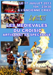 Les médiévales du Croisic à l'ancienne criée , Le Croisic - Le Croisic, Pays de la Loire
