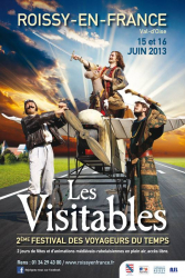 Les Visitables, 2ème festival des voyageurs du temps , Roissy-en-France - Roissy-en-France, Île-de-France