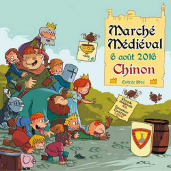 Marché médiéval de Chinon 2016 - Chinon, Centre-Val de Loire