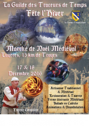 Marché médiéval de Noel 2016 à Luyères - Luyères, Grand Est