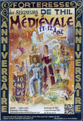 Médiévale des Seigneurs de Thil 2018 - Vic-sous-Thil, Bourgogne Franche-Comté