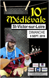 Médiévales 2019 de Saint-Victor sur Loire - Saint-Étienne, Auvergne-Rhône-Alpes