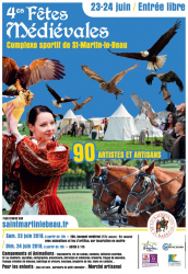 Médiévales de Saint-Martin-le-Beau 2018 - Saint-Martin-le-Beau, Centre-Val de Loire