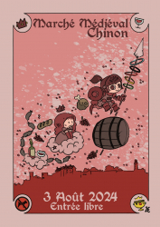 Marché Médiéval de Chinon - Chinon, Centre-Val de Loire