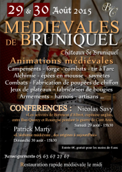 Médiévales de Bruniquel 2015 - Bruniquel, Occitanie