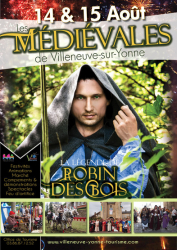 Médiévales de Villeneuve-sur-Yonne 2015 - Villeneuve-sur-Yonne, Bourgogne Franche-Comté