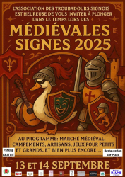 Médiévales de Signes 2025 - Signes, Provence-Alpes-Côte d'Azur