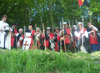 Premières rencontre d'archerie médiévale de SALVA TERRA , Haute Rivoire - Haute Rivoire, Auvergne-Rhône-Alpes