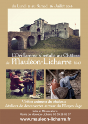 Rendez-vous au Château-Fort de Mauléon - Licharre (64) , Mauléon-Licharre - Mauléon-Licharre, Nouvelle-Aquitaine
