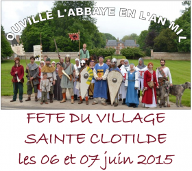 Sainte Clotilde - les médiévales d'Ouville , Ouville-l'Abbaye - Ouville-l'Abbaye, Normandie