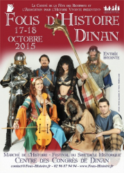Salon Fous d'Histoire Dinan 2015 - Dinan, Bretagne
