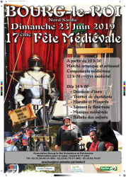 ête Médiévale de Bourg-le-Roi - Edition 2019 - Bourg-le-Roi, Pays de la Loire