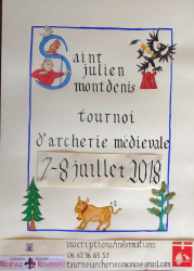 Tournoi Archerie Médiévale à Saint-Julien-Mont-Denis - Saint-Julien-Mont-Denis, Auvergne-Rhône-Alpes