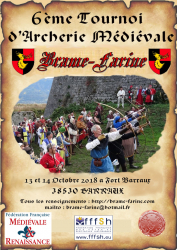 Tournoi d’archerie médiévale à Fort Barraux - Barraux, Auvergne-Rhône-Alpes