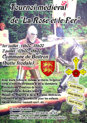 Tournoi de La Rose et le Fer - Sées, Normandie
