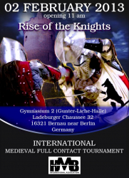Tournoi médiéval de Bernau - Rise of the Knights - Bernau, Allemagne