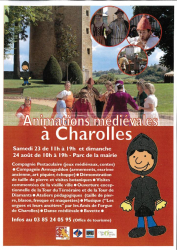 Week end d'animations médiévales , Charolles - Charolles, Bourgogne Franche-Comté