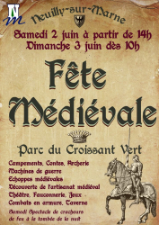 Week-end médiéval à Neuilly-sur-Marne 2018 - Neuilly-sur-Marne, Île-de-France