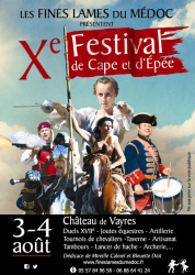 Xeme Festival de Capes et d'Epées - Vayres, Nouvelle-Aquitaine