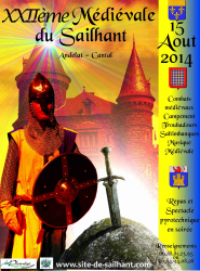 XXIIème médiévale du Sailhant , Andelat - Andelat, Auvergne-Rhône-Alpes