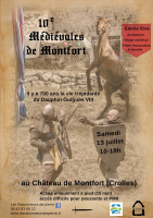 10 éme médiévales de Montfort - Crolles 38 - Crolles, Auvergne-Rhône-Alpes