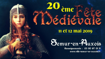 20ème fête médiévale de Semur en Auxois - Semur-en-Auxois, Bourgogne Franche-Comté