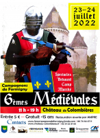 Médiévales au château de Colombières 2022 - Colombieres, Normandie
