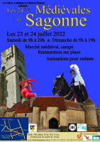 Fêtes Médiévales de Sagonne 2022 - Sagonne, Centre-Val de Loire