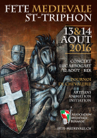2ème édition de la Fête Médiévale à St-Triphon - Ollon, Vaud