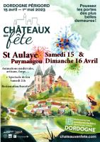 Châteaux en fête au Château de Saint-Aulaye 2023 - Saint-Aulaye-Puymangou, Nouvelle-Aquitaine