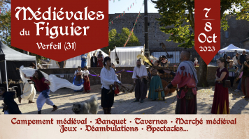 Fête médiévale du Figuier 2023 - Verfeil, Occitanie