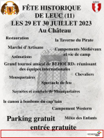 Fête historique de Leuc 2023 - Leuc, Occitanie