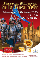 Festival Médiéval de la Rose d'Or 2023 - Avignon, Provence-Alpes-Côte d'Azur