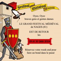 Médié-Nages - Le Festival médiéval de Nages 2024 - Nages, Occitanie