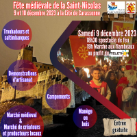 Fête médiévale de la Saint-Nicolas à Carcassonne - Carcassonne, Occitanie