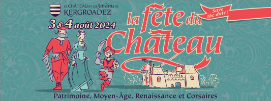La fête du Château de Kergroadez 2024 - Brélès, Bretagne