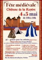 Fête médiévale au Château de la Royère - Nechin, Hainaut